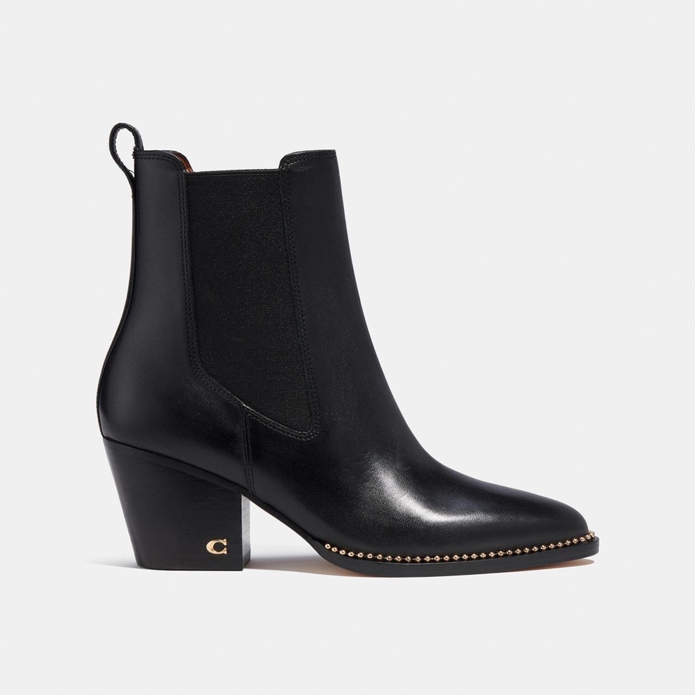 Coach Pierce Leather Bootie Size 7